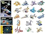 Space Ship Series 3D Paper Model
