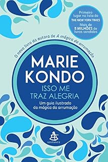 Livro Isso me  traz alegria: Um guia ilustrado da mágica da arrumação