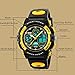 Jelercy Multi Function Digital Watch LED Quartz Water Resistant Sport Watches for Boys Yellow