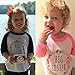 XWDA Toddler Baby Girls Long Sleeve T-Shirt Tops(3T,Pink)
