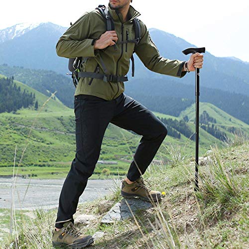 image for Gtlzlz Folding Cane, Trekking Poles for Men, Women, Collapsible Walkin