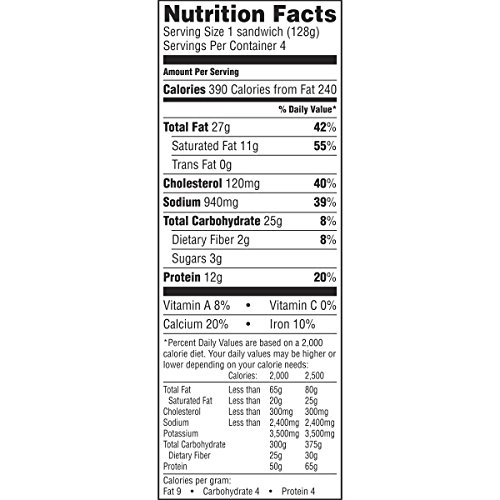 Jimmy Dean Cheddar Biscuit Sandwich, 4 Ct (frozen)
