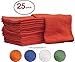 Nabob Wipers Auto-Mechanic Shop Towels, Shop Rags 100% Cotton Commercial Grade Perfect for Your Garage, Auto Body Shop & Bar Mop (12x12) inches, 25 Pack, (Red) primary