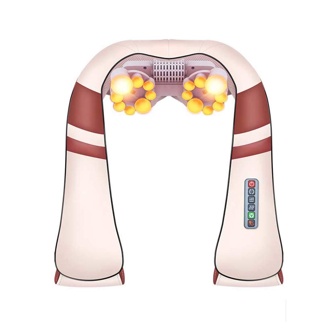 気質アップ ハンディマッサージャー 肩と首のマッサージャーの首のウエストの肩の家の混練首の肩の首電気頸椎の加熱ショール 24w Yhz Upgrade B07lgy7xvb Kneading 信頼 Theaccountant Org Mt