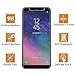 [2-Pack] Samsung Galaxy A6 Plus Tempered Glass Screen Protector, Zeking 0.33mm 2.5D Edge 9H Hardness [Anti Scratch][Anti-Fingerprint] Bubble Free, Lifetime Replacement Warranty