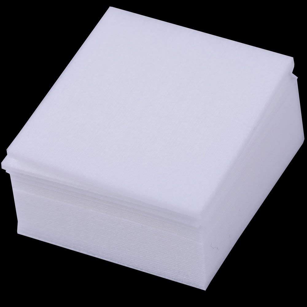 BTYMS 620 Pcs Lint Free Nail Wipes Nail Art Gel Polish Remover Cotton Pads: Beauty