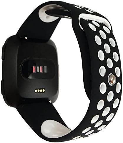 feuy for Fitbit Versa Smartwatch Silicone bands Strap,Replacement Rubber Accessory Bands Strap for Fitbit Versa Smartwatch Fitness Adjustable Sport Wristbands,bracelet, link,ring