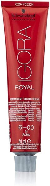 Schwarzkopf Igora Royal 6-00 Permanent Hair Color 60 g view 3