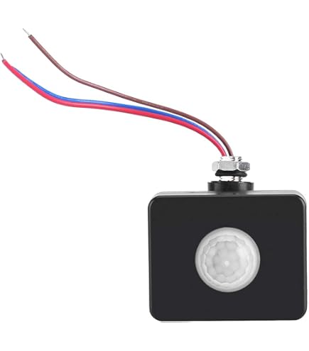 Lot De 2 Détecteurs De Mouvement PIR 180° - Interrupteur Lumière Automatique 110V - Pour Maison US