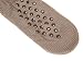 SDBING Women's Winter Super Soft Warm Cozy Fleece Lined Fuzzy Slipper Socks with Grippers (Light Gray, 6-10)