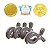Dreambaby Strollerbuddy | Stroller Blanket Clips | Grey | 4 Pack