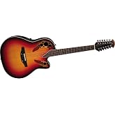 Ovation Standard Elite 2758AX 12-string Acoustic-electric Guitar, New England Burst