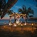 Solar Torch Lights with Flickering Flames, 8 Pack LED Solar Tiki Torches Outdoor for Christmas Decors, Landscape Lighting Solar Powered Waterproof for Pathway, Walkway, Yard, Patio, Lawn, Halloween