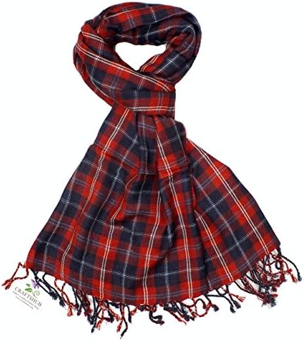 Checkered Scarf - All season stole scarf for both men and women