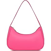 Afashor Shoulder Bags for Women Vegan Leather Hobo Sling Tote Handbag Retro Clutch Purse with Zipper Closure | Retro, with Zipper Closure