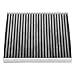 LAMDA 68318365AA Cabin Air Filter Includes Activated Carbon for 2016-2017 Dodge Ram 1500 2500 2016-2018 Dodge Ram 3500