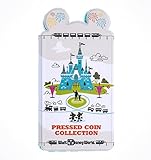 Disney World Theme Park Logo Pressed Penny Quarter Coin Book Album