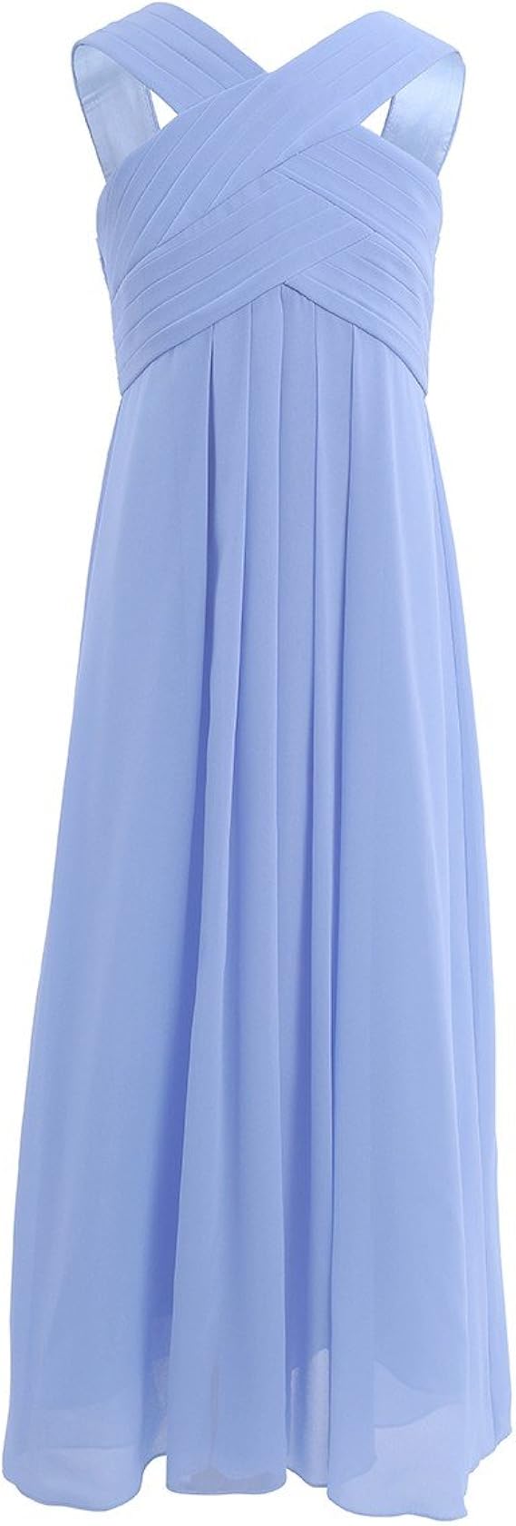 cornflower blue flower girl dresses