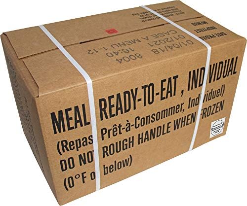 Western Frontier 2021 MRE and up Inspection Date, 2018 Pack Date, MRE, Meals Ready-to-Eat Genuine US Military Surplus Inspection