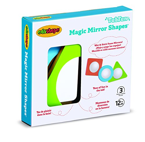 Edushape Magic Mirror Shapes Water Play Set, 3 Piece