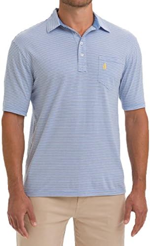 johnnie-O Men's JACK Polo, in AZURE size L