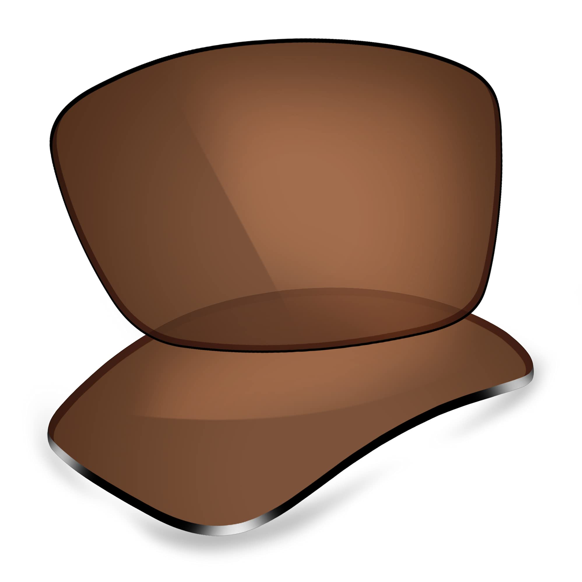 ThunderClap POLARIZED Replacement Lenses for Electric D. Payne Sunglasses - Fired Brick