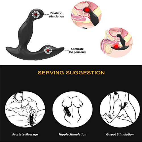 LOVEZ-Massaggiatore-Prostatico-con-Doppio-Motore-Rotazione-di-360--Silicone-Anale-Vibratore-con-Telecomando-Stimolatore-Prostata-Perineo-con-9-modalita-di-Vibrazione-Impermeabile