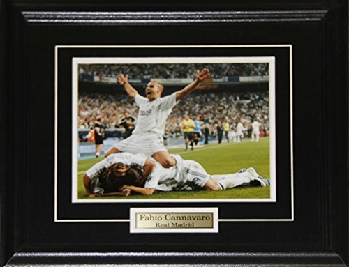 Midway Memorabilia Fabio Cannavaro Real Madrid Soccer 8X10 Frame