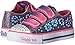 Skechers Kids Girls' Twinkle Toes-Shuffles 10685L Sneaker,Denim/Pink,12 M US Little Kid