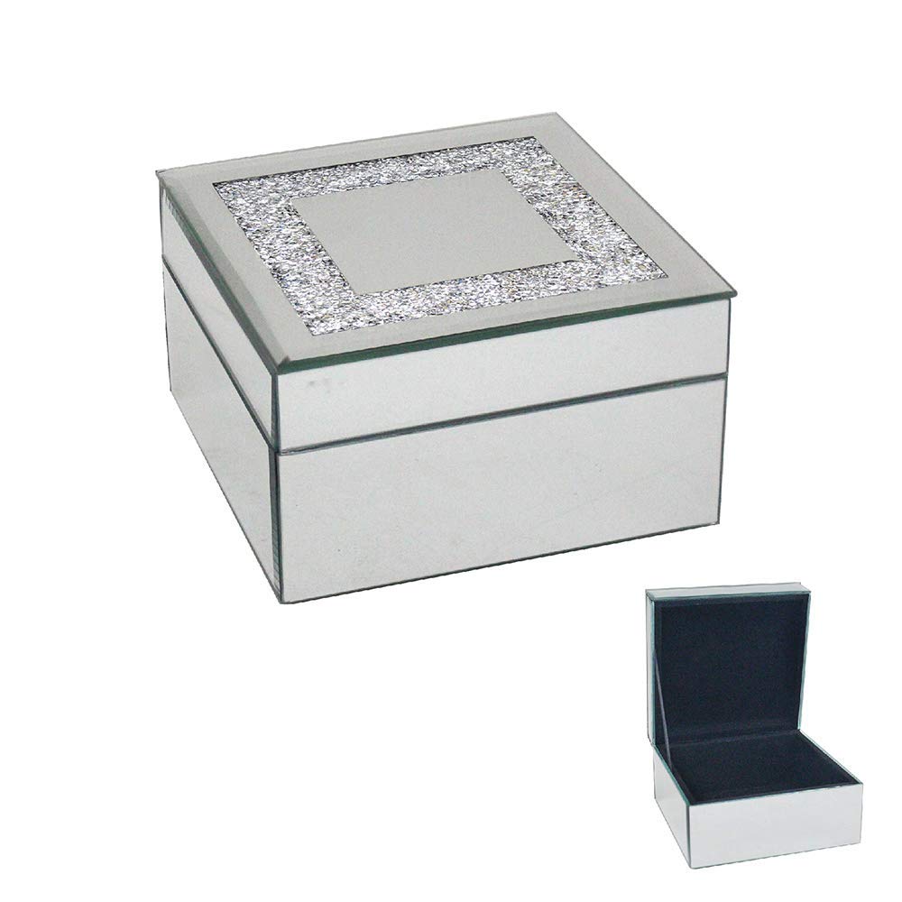 Lesser and Pavey Multi Crystal Jewellery/Trinket Box