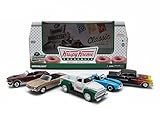 GREENLIGHT 1:64 MOTOR WORLD DIORAMA - KRISPY KREME DOUGHNUTS 5 Diecast Car Set
