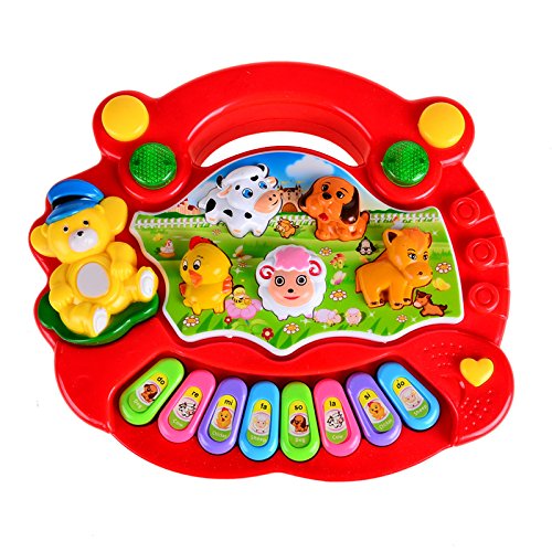 Baby Kid's Electrical Farm Animal Sound Keyboard Piano