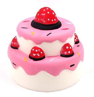 Squishy Tarta Con Fresas Squishys Baratos Grandes Con Olor Juguete AntiestréS Squishies Scented Slow Rising Squeeze: Amazon.es: Ropa y accesorios