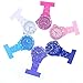 Top Plaza Women's Fashion Nurse Clip-on Fob Brooch Lapel Pocket Watch, Pack of 6