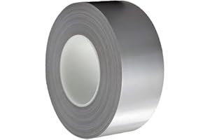 Zo.Yehaa Duct Tape Heavy Duct 2 Inches x 33 Yards, Multi Purpose Strong Adhesive Duct Tape for Repairs, Industrial, Professional Use, No Residue, Waterproof, Tear by Hand, Silver