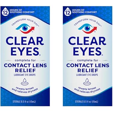 Amazon Best Sellers: Best Contact Lens Rewetting Drops