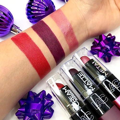 L.A. COLORS Matte Lipstick, Entice CML469