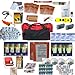 4 Person Survival Kit Deluxe - Prepare For Earthquake, Evacuation, Emergency Disaster Preparedness 72-Hour Kits for Home, Work, or Auto