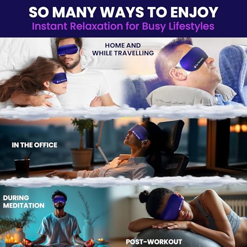 Self Heating Warm Compress for Dry Eyes, Steam Eye Mask I Heated Fast Relief for Stye, Puffy Sensitive Eyes - Long Lasting Moist Heat for Sleep, 15 Pack