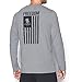 Under Armour Men's WWP Freedom Flag Long Sleeve T-Shirt Medium True Gray Heather