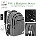 Laptop Backpack with USB Charging Port and Headphone Interface,Computer Backpack College Backpack for Men and Women fits 15.6 inch Laptop/Notebook