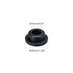 MECCANIXITY 6Pcs T Shape Rubber Grommet Mount Dia