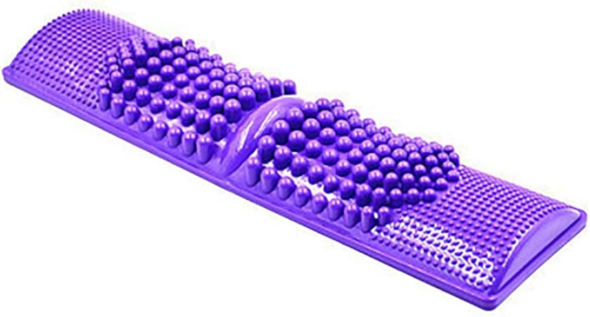 Amazon Zxcp 簡単に健康維持 Bigサイズ 足つぼマッサージ 足つぼ対応表付き 足 踏み 足裏 刺激 血行促進 パープル Zxcp マッサージ ツボ押しグッズ