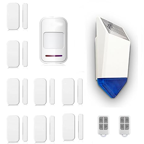 abto exterior impermeable solar sirena Alarma Seguridad para ...