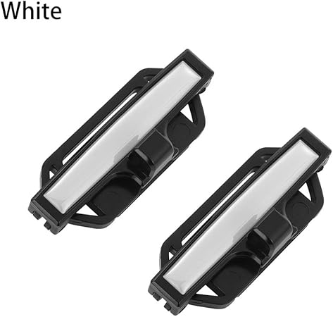 Amazon 車のシートベルトストッパーカーアクセサリーのための2個安全ベルト保護クリップシートベルトクランプバックル調整ロックファスナー Color White 車 バイク 車 バイク