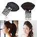 2pcs Hair Styler Volume Bouffant Beehive Shaper Bumpits Bump Foam Hair Styler Clip Stick Comb Insert Tool
