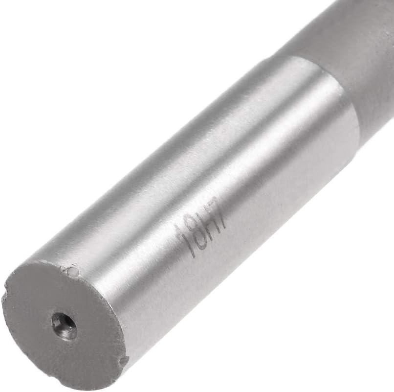 sourcing map Chucking Reamer 18mm, H7 HSS Lathe Machine Reamer 6 Straight Flutes, Round Shank Milling Cutting Tool - Image 5