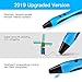 3D Printing Pen - 2019 Halloween Upgrade 3D Pen Gift with 12 Colors 1.75mm PLA Filament Refills and Stencil Safe for Kids Adults, Non-Clogging, Controllable Temperature, Auto Off, USB Charging - Blue