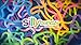 Fun Silly Assorted Shapes, Colors and Sizes Silicone Silly Bandz Rubber Band Bracelets Party Favors- 6 Packs with 24 Bands in Each Pack (144 Wristbands Total)