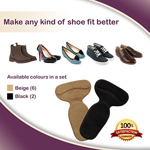 Heel Inserts for Loose Shoes Shoe Pads, Filler For Too Big Shoes Men & Women 7426830005702 eBay